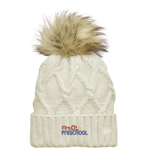 Faux Fur Pom Beanie Thumbnail