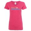 Women’s Glitter V-Neck T-Shirt Thumbnail